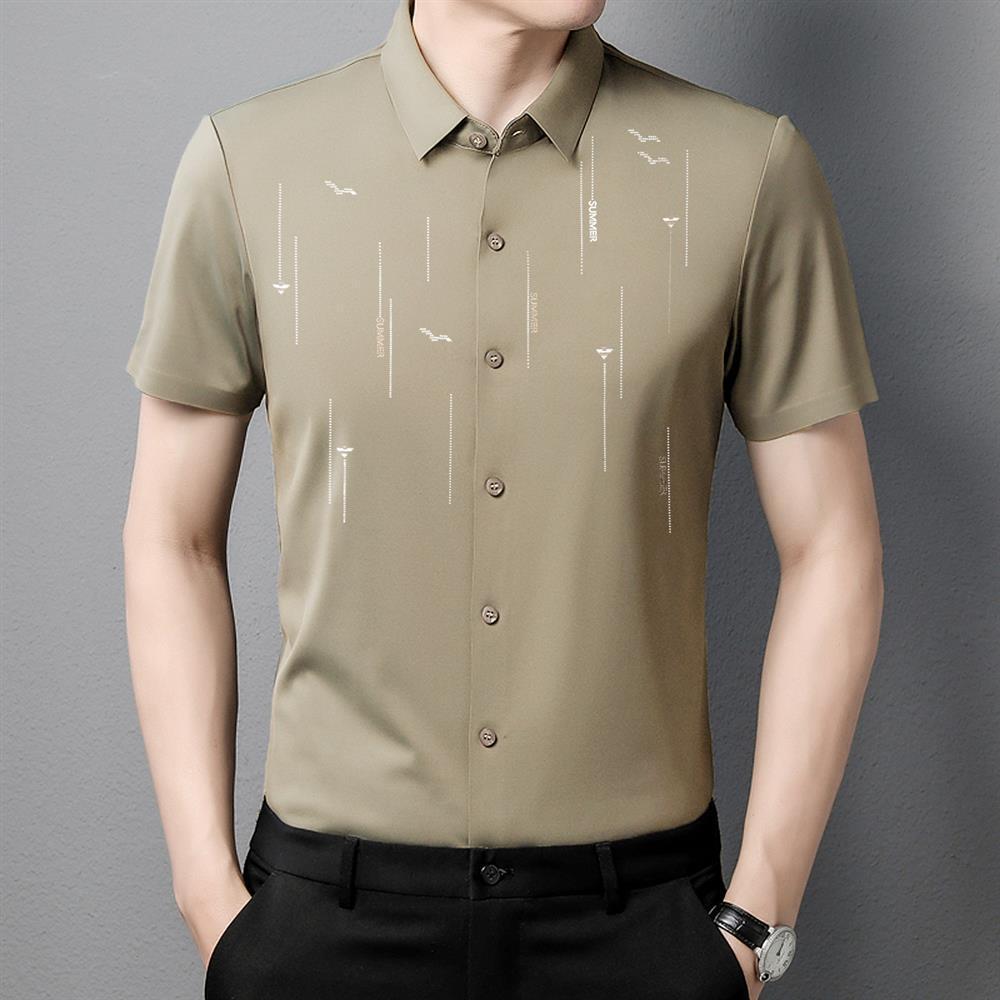 Casual short Sleeve Shirt men