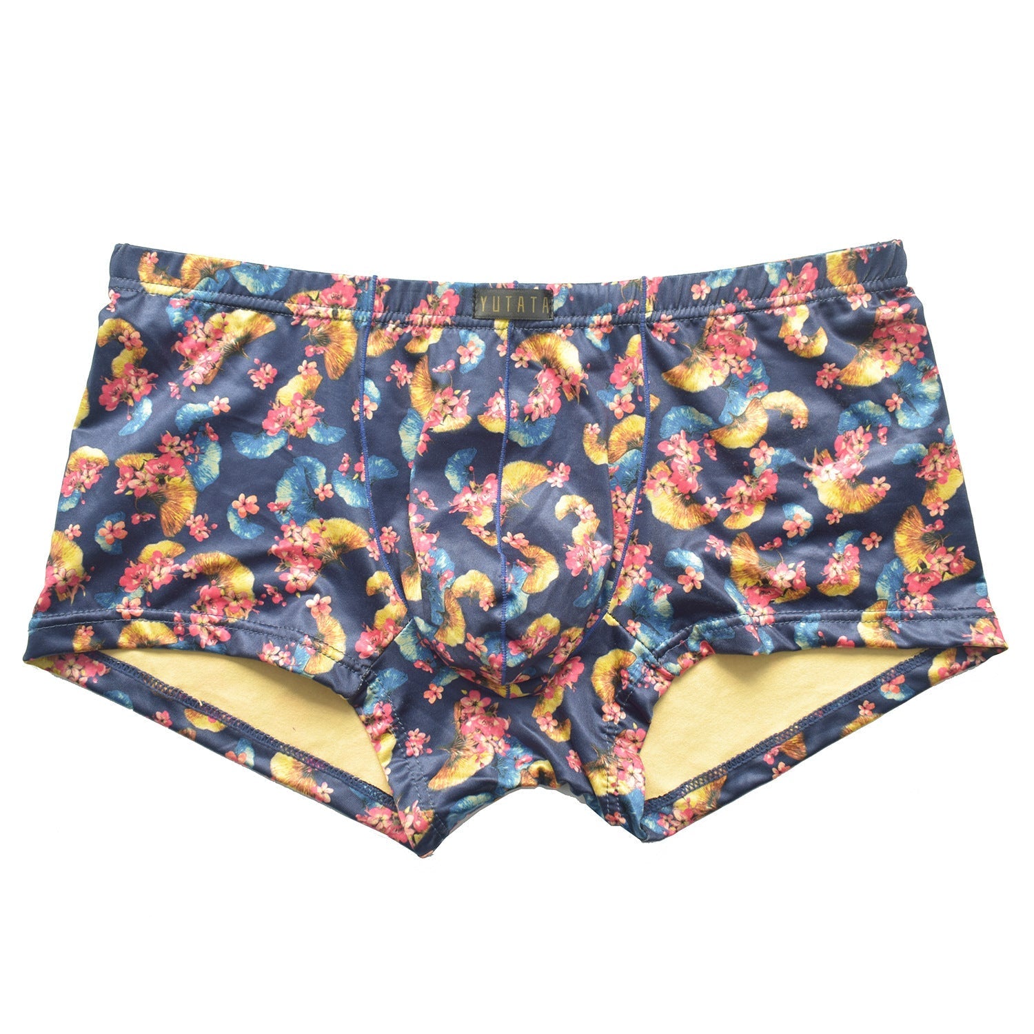 Gingko Leaf Printing Large Size Men's Boxers