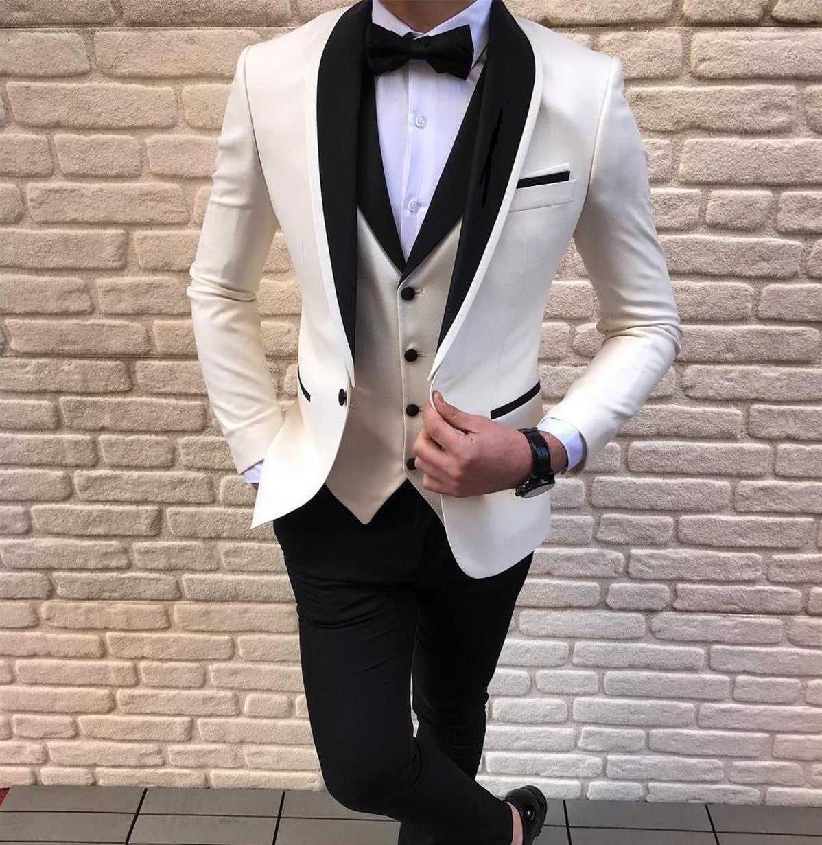 New Men's Suit Three Piece tuxedo Suit