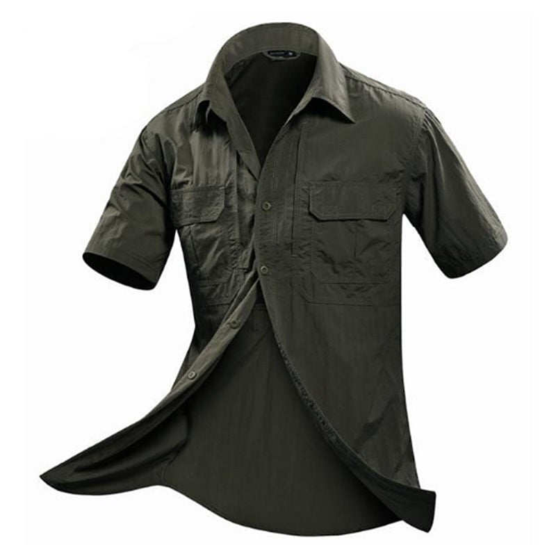 Quick-dry Breathable Solid Nylon Men's shirt