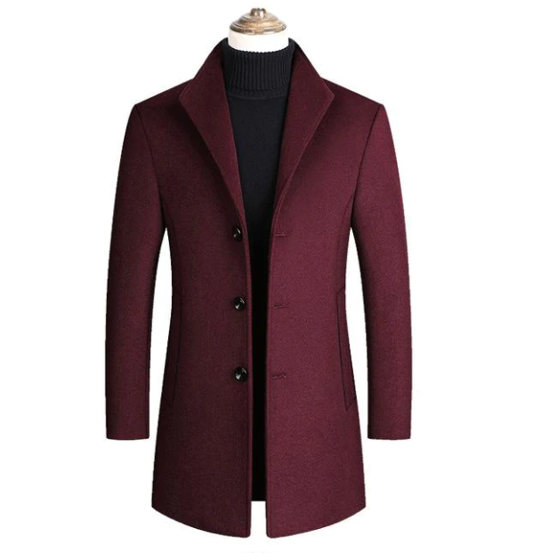 Wool Overcoat for men