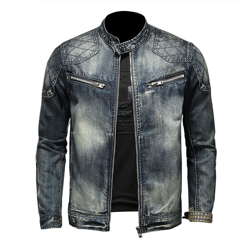 Spring And Autumn Retro Denim Jacket