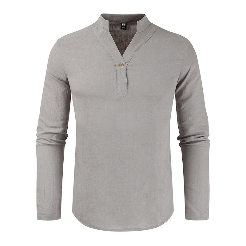 Casual European And American Loose Long-sleeved Shirt