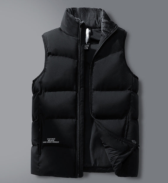 Gilet caldo da uomo taglie forti