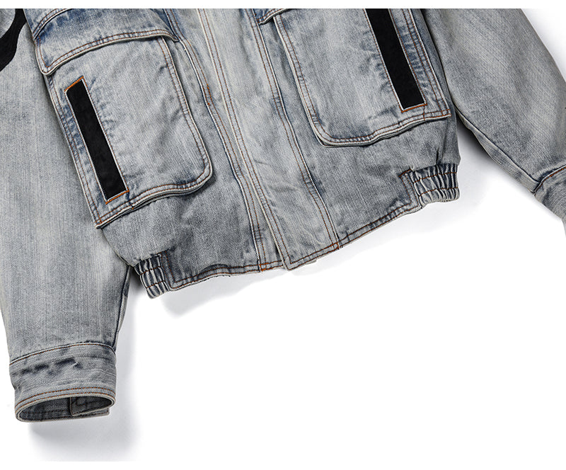 Retro Denim Jacket men