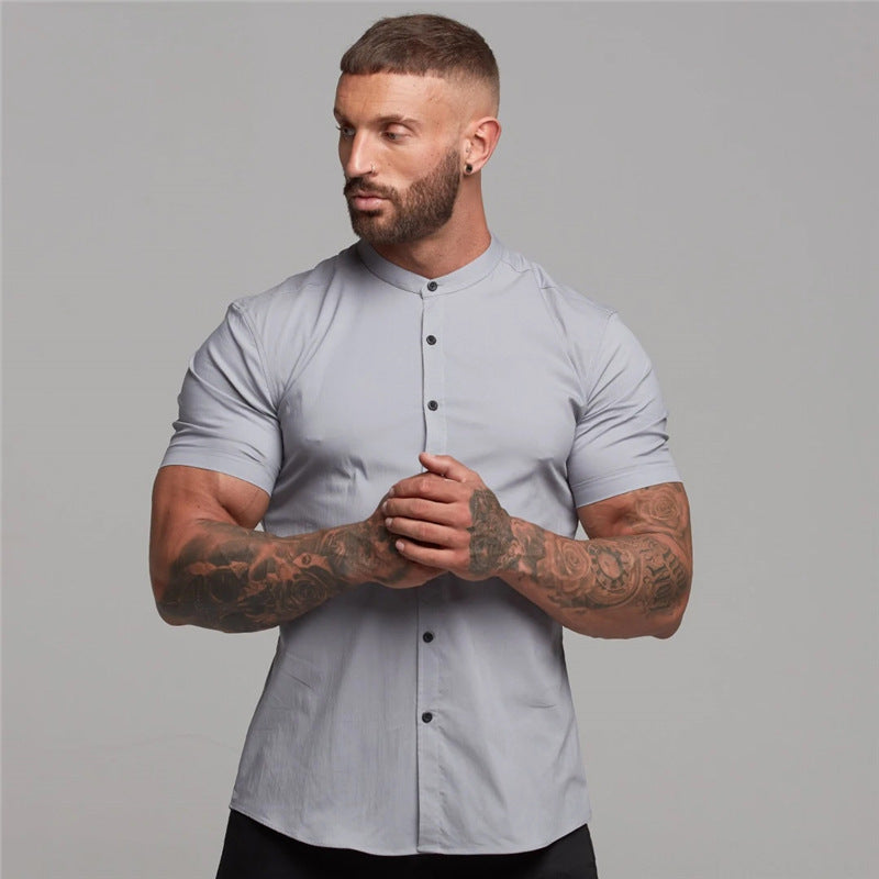 Short Cool Breathable Shirt men