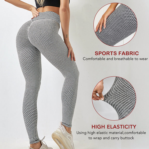 Women Butt Lifting Workout Tights Plus Size Sports High Waist Yoga leggings Pants