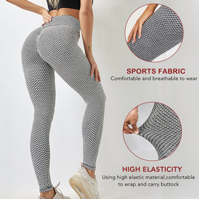 Mallas de entrenamiento para levantamiento de glúteos para mujer, pantalones deportivos de talla grande para Yoga de cintura alta