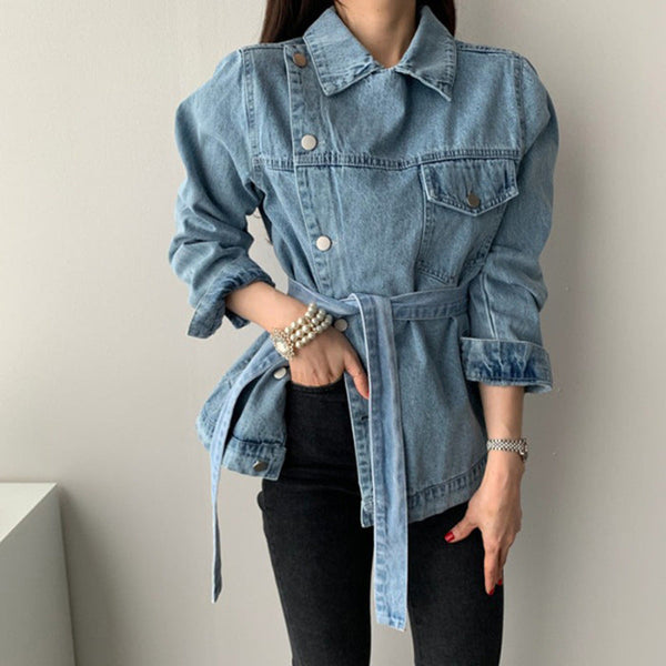 Women's Loose Denim Jacket