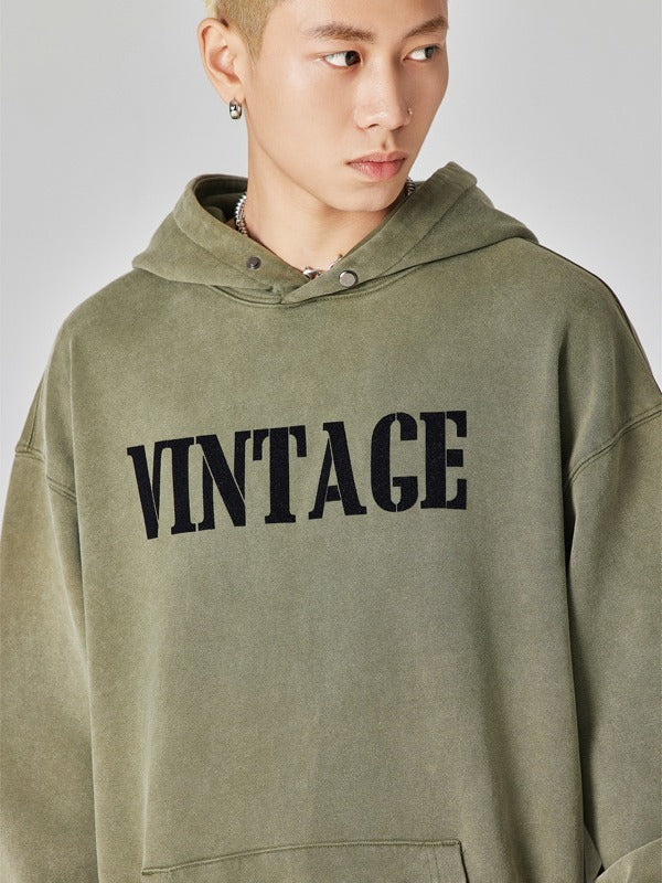 Men's Casual Hooded Cotton Sweater