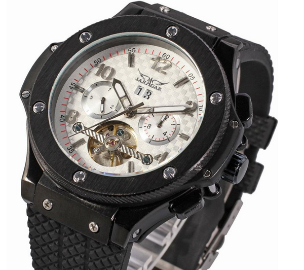 Black Mechanical watch for men