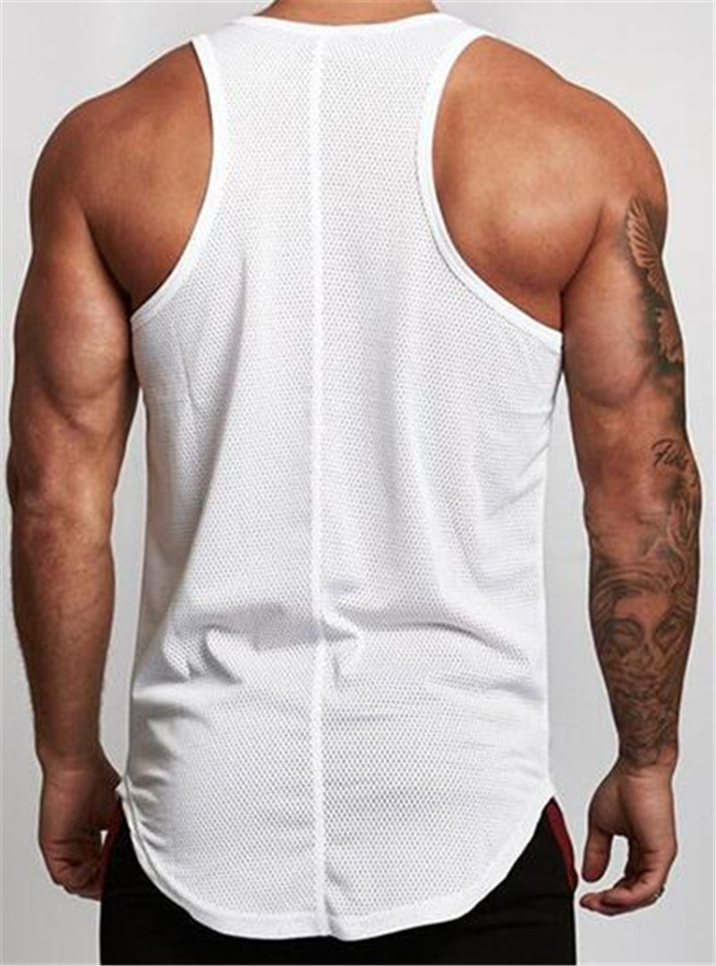 camiseta sin mangas ropa deportiva chaleco hombres