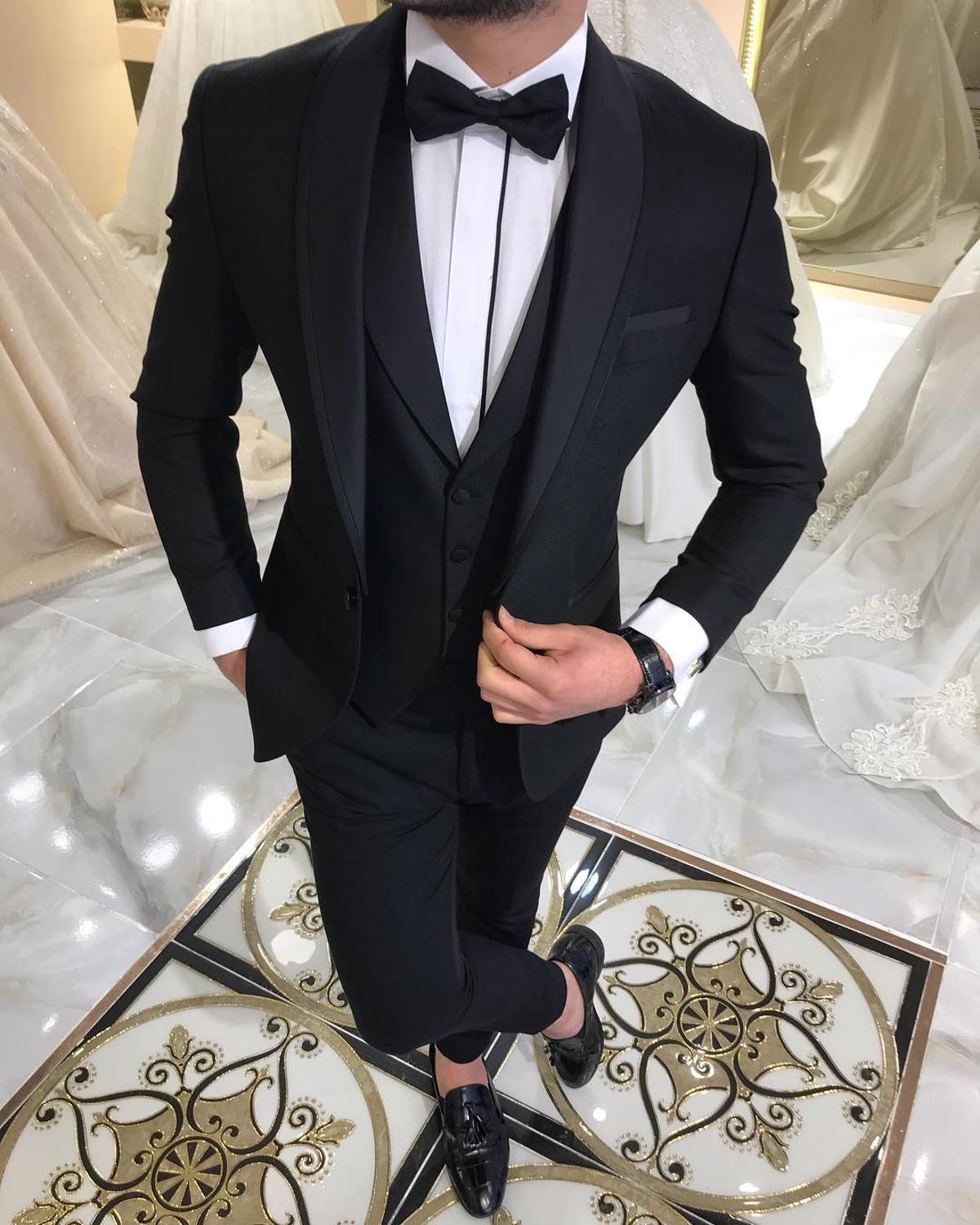 New Men's Suit Three Piece tuxedo Suit