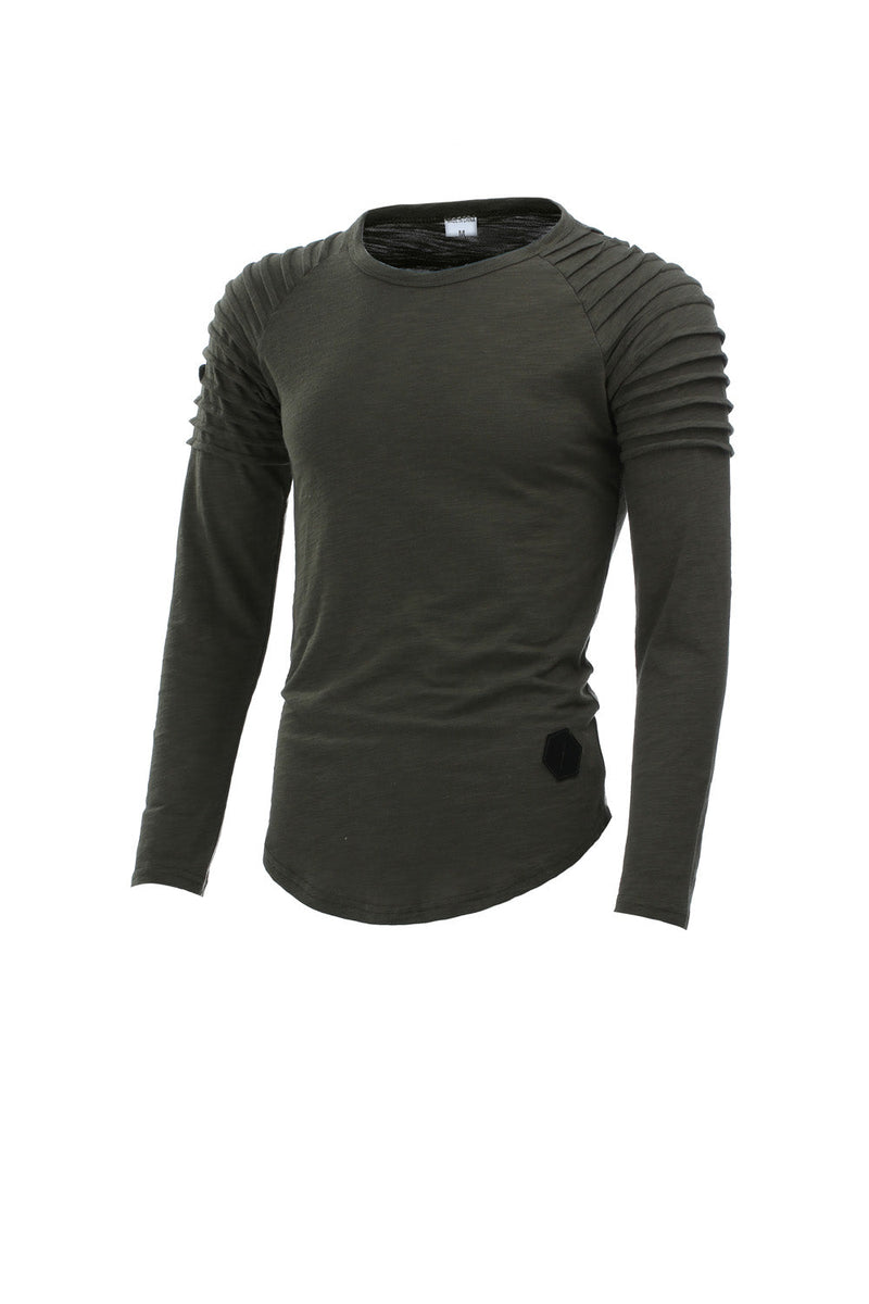 Round Neck Long Sleeve T-Shirt