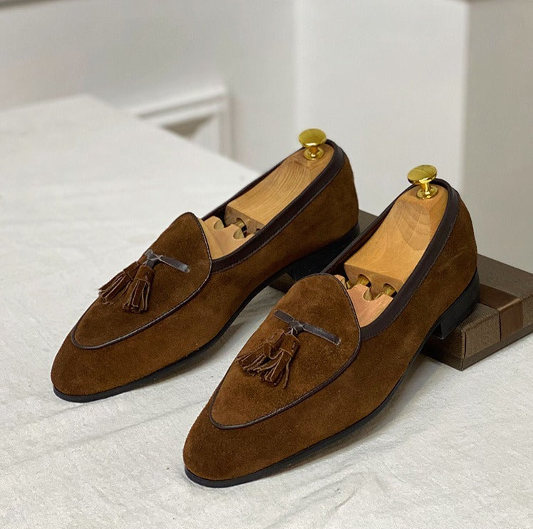 Monte-Carlo Yacht Suede Tassel Loafers