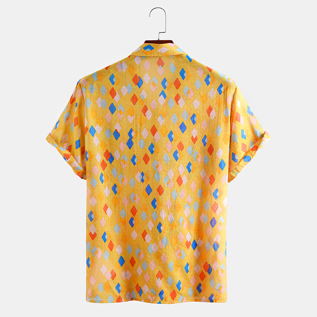 Casual Beach Shirt Men