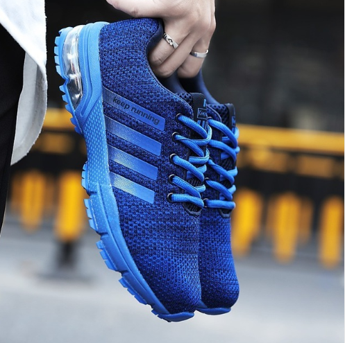 sports shoes breathable mesh outdoor men and women running shoes