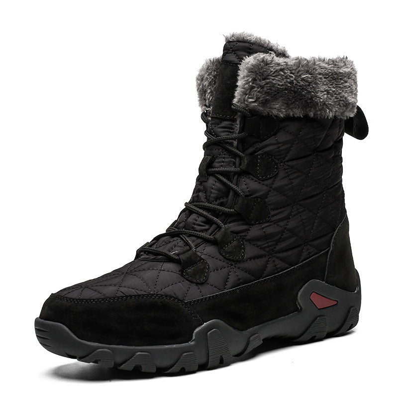 Warm And Fleece Cotton Shoes Snow Boots Winter Anti-Slip boots