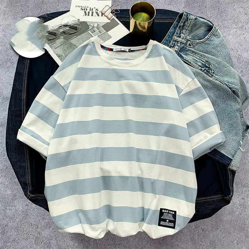 Men's Striped short sleeve T-shirt