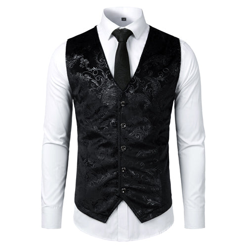 Steampunk Vest Men Suit Gilet Wedding Sleeveless vests