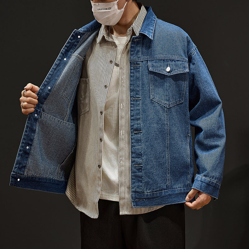 Denim Jacket Coat For Men