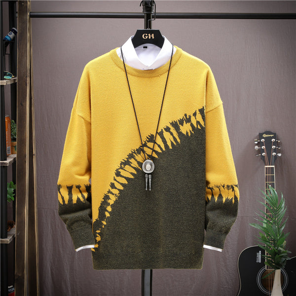 Round Neck Autumn Sweater for students