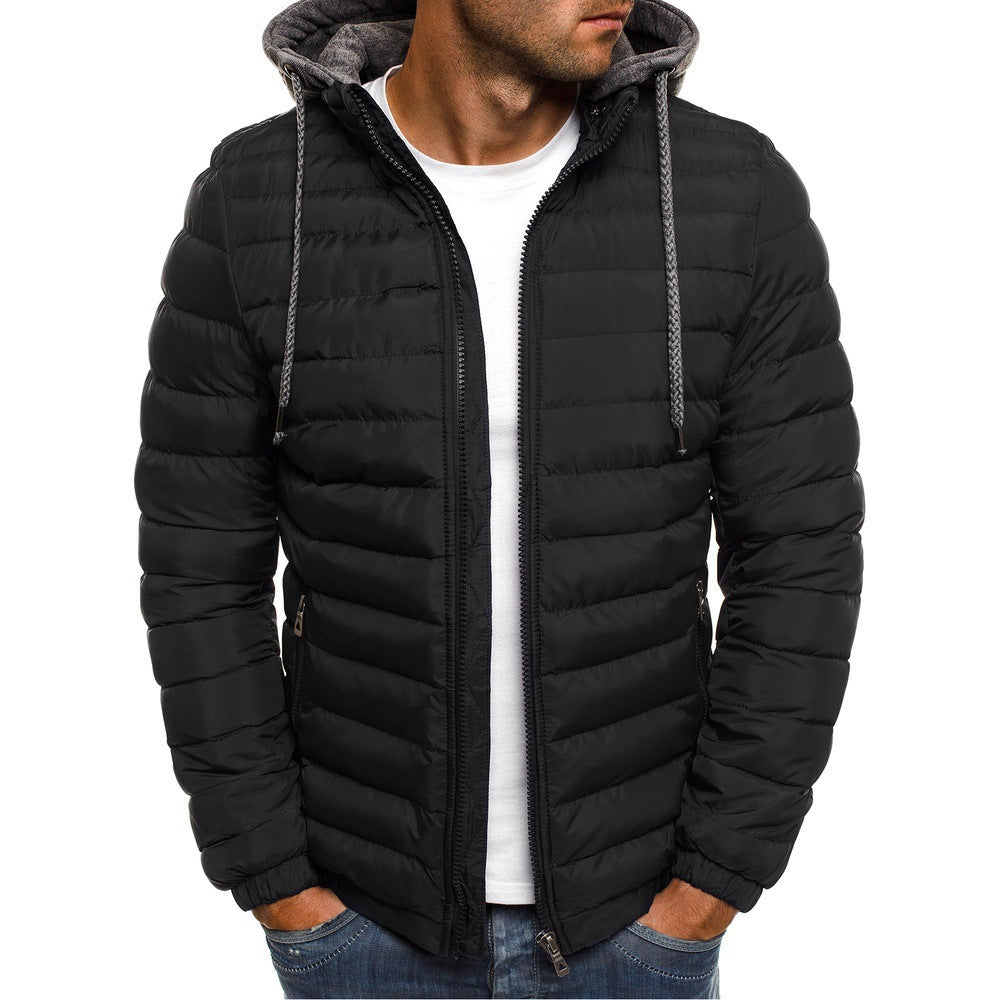 Warm Hooded Casual Cotton Jacket