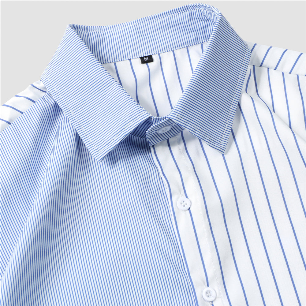 Casual Print Shirt For Men striped shirt