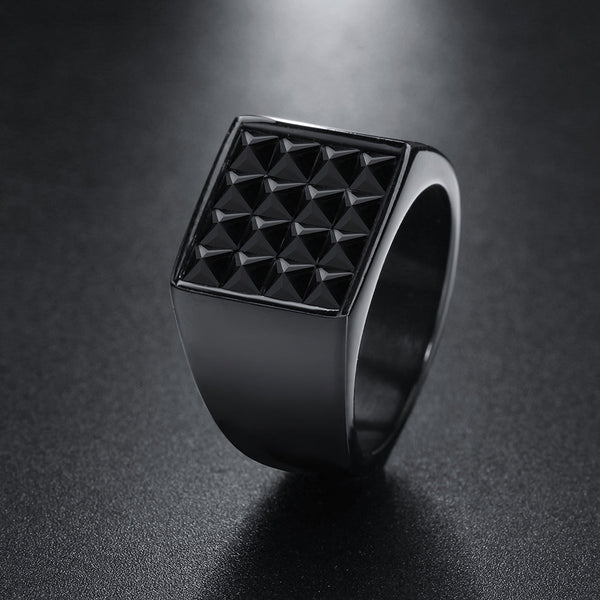 Men's Black Ring