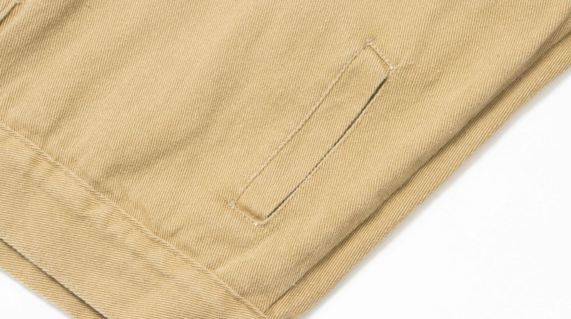Men's Maychao Stitching Edging Washed Denim Jacket
