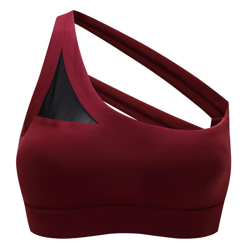 Yoga Quick Drying One Shoulder Bra