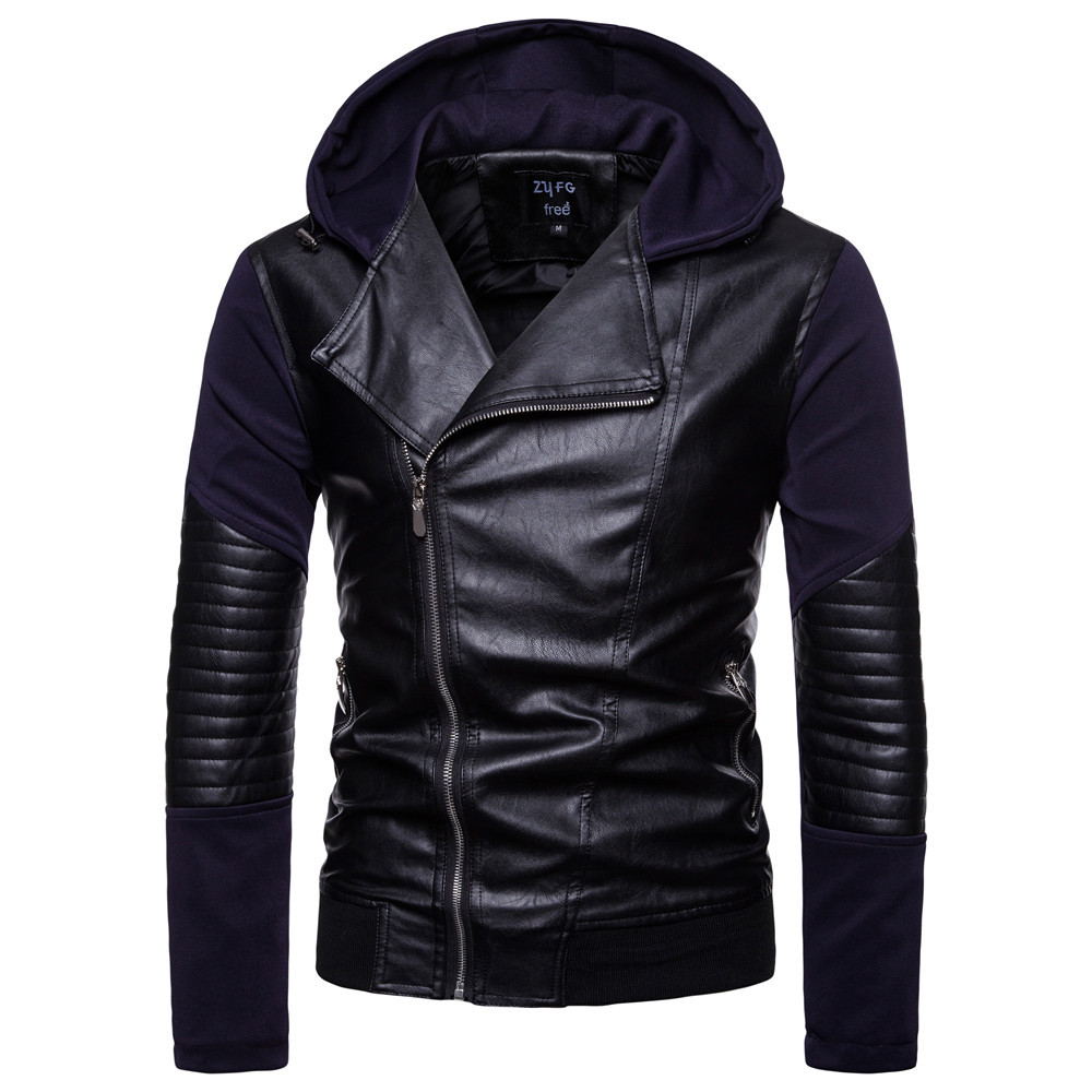 Autumn Motorcycle Leather Jacket