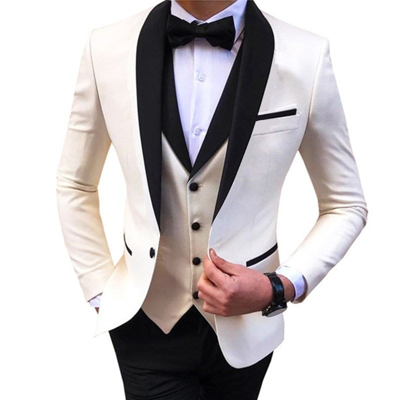 New Men's Suit Three Piece tuxedo Suit