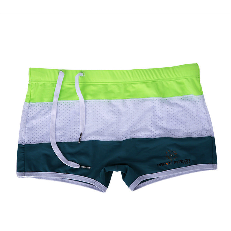 Men's Polyester Swimming Trunks Boxers