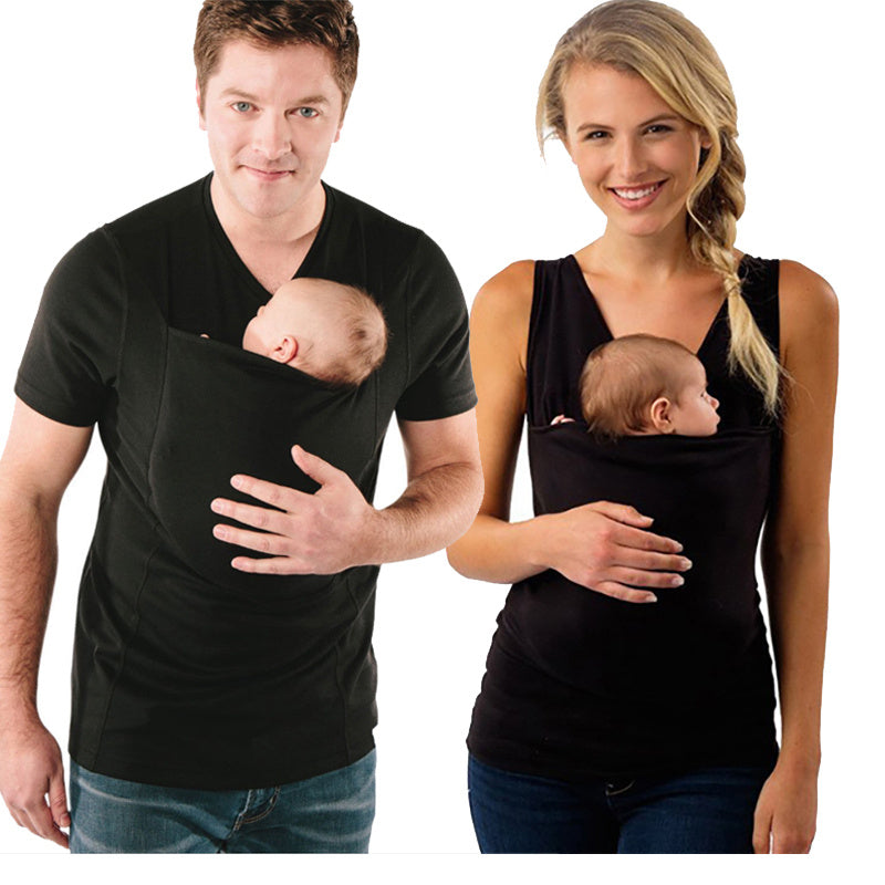 Mom Carrier Baby T-shirt