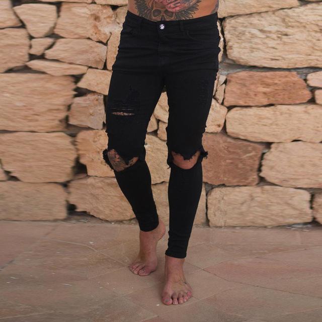 Kosma Skinny Ripped Jeans