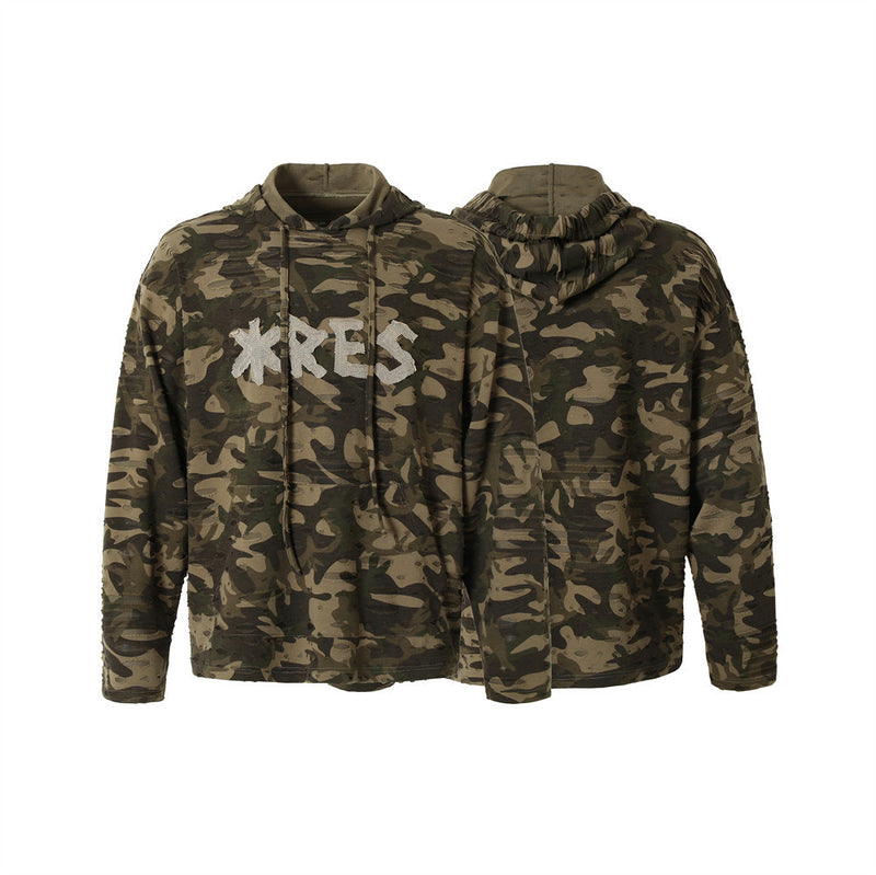 Camouflage Loose Casual sweater