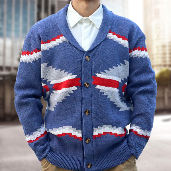 Men's Autumn And Winter Jacquard Sweater
