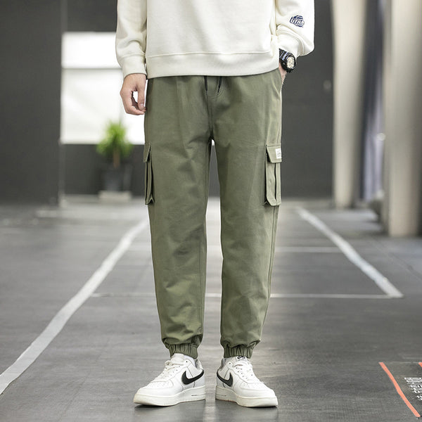 Men Streetwear Army Trousers