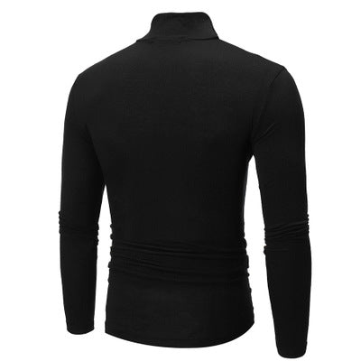 Long sleeve turtleneck sweater men