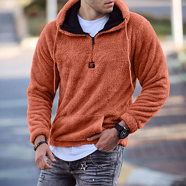 Men's Hooded Pullover Sweater