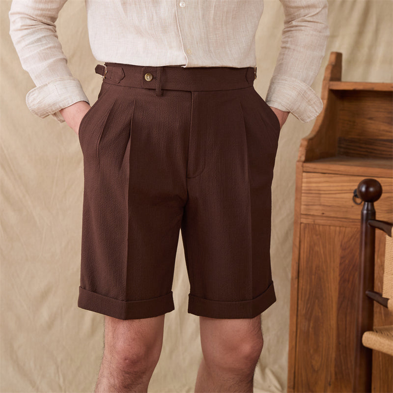 Summer Lightweight Men's Shorts British Italian Style