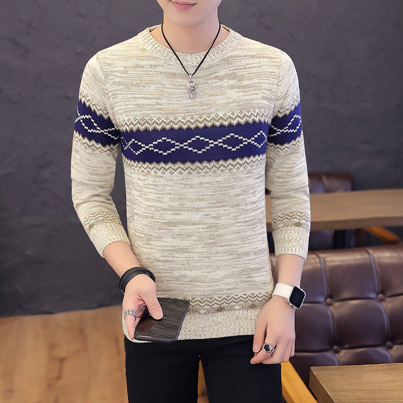 Men's crew neck sweater