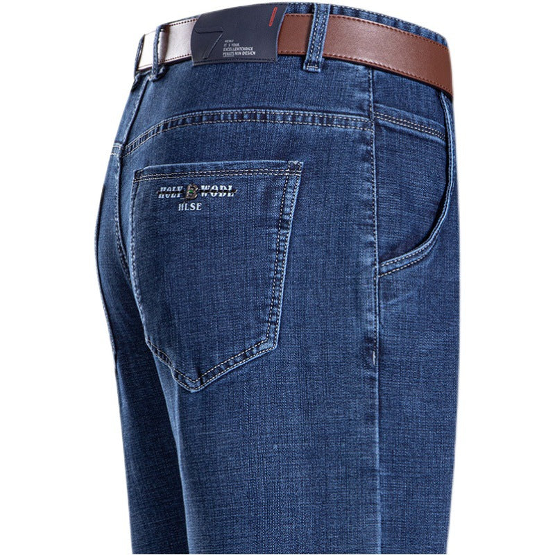 Retro British Business Casual Jeans