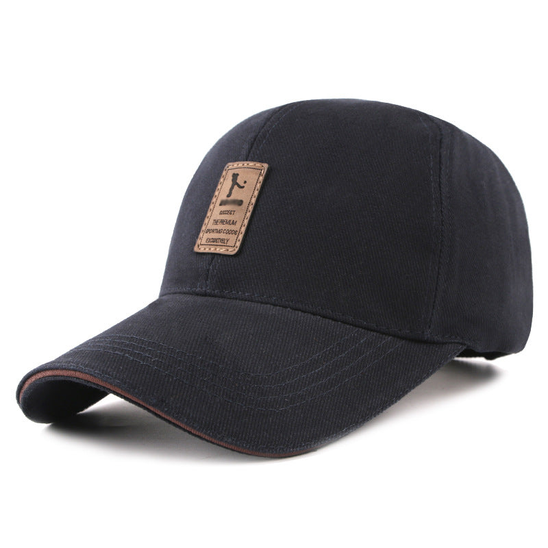 men's baseball cap COTTON HAT VISOR outdoor sports peaked cap