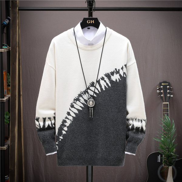 Round Neck Autumn Sweater for students