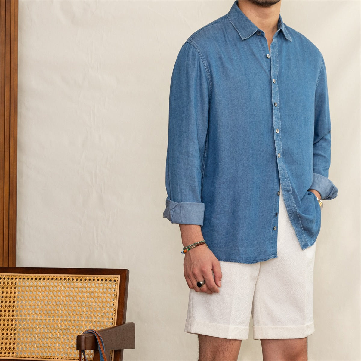 Soft Touch Denim Cannes Shirt