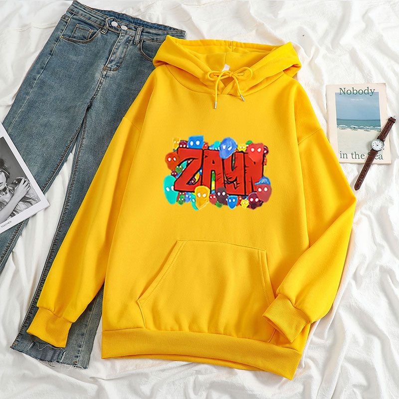 Printed Letter Hoodies For Men And Women