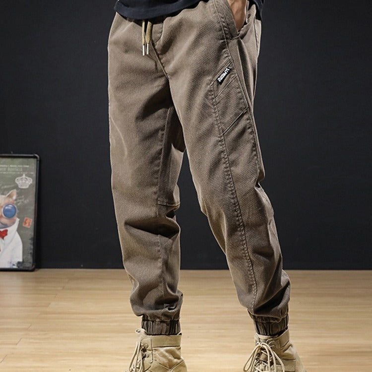 Loose Tappered Drawstring Harem Pants