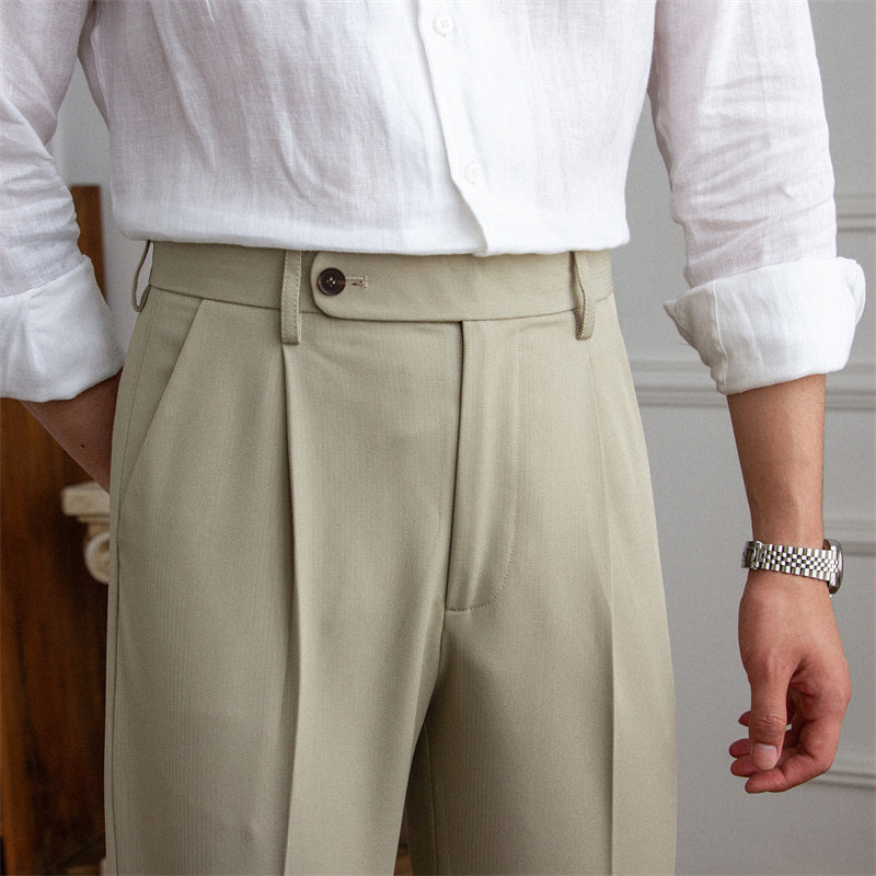 Senequier Single Pleated Trousers